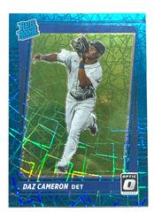 Daz Cameron [Teal Velocity] #85 Baseball Cards 2021 Panini Donruss Optic Prices