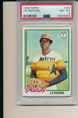 J. R. Richard #470 Baseball Cards 1978 Topps Prices