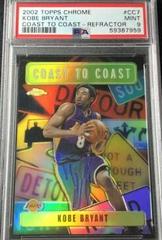 Kobe Bryant [Refractor] Basketball Cards 2002 Topps Chrome Coast to Coast Prices