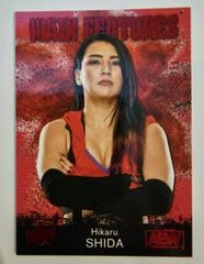 Hikaru Shida [Red] #MF-8 Wrestling Cards 2021 Upper Deck AEW Main Features Prices