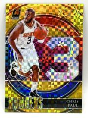 Chris Paul [Gold Prizm] #34 Basketball Cards 2021 Panini Select Numbers Prices