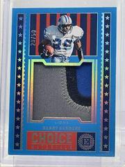 Barry Sanders [Sapphire] #CHM-20 Football Cards 2022 Panini Encased Choice Materials Prices