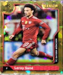 Leroy Sane [Gold Atomic] Soccer Cards 2021 Topps Merlin Chrome UEFA Prices