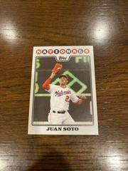 Juan Soto [SP] #14 Baseball Cards 2022 Topps Throwback Thursday Prices