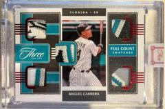 Miguel Cabrera #FCS-MC Baseball Cards 2022 Panini Three and Two Full Count Swatches Prices