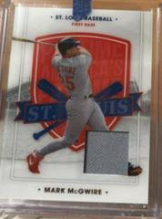 Mark McGwire [Swatch] #94 Baseball Cards 2021 Panini Chronicles America's Pastime Prices