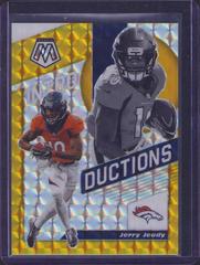 Jerry Jeudy [Gold Mosaic] Football Cards 2020 Panini Mosaic Introductions Prices