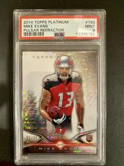 Mike Evans [Pulsar Refractor] #150 Football Cards 2014 Topps Platinum Prices