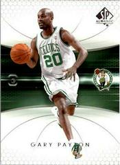 Gary Payton Basketball Cards 2004 SP Authentic Prices