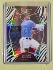Wander Franco [Zebra Prizm] Baseball Cards 2022 Panini Select Prices