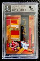 Patrick Mahomes II [Jersey Autographs Double Prime] #247 Football Cards 2017 Panini Gold Standard Prices