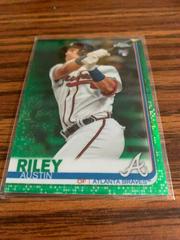 Austin Riley [Green Refractor] #37 Baseball Cards 2019 Topps Chrome Update Prices