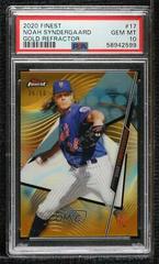 Noah Syndergaard [Gold Refractor] #17 Baseball Cards 2020 Topps Finest Prices