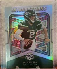 Zach Wilson [Silver] #I-2 Football Cards 2021 Panini Mosaic Introductions Prices
