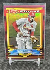 Nolan Arenado [Red Refractor] #37 Baseball Cards 2021 Topps Finest Flashbacks Prices