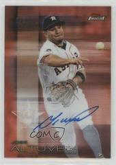 Jose Altuve [Red Refractor] #FA-JAL Baseball Cards 2016 Topps Finest Autographs Prices