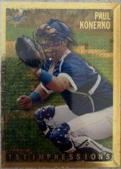 Paul Konerko #241 Baseball Cards 1995 Bowman Gold Foil Prices