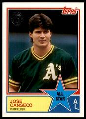 Jose Canseco Baseball Cards 2018 Topps 1983 Baseball All Stars Prices