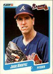 Jose Alvarez #574 Baseball Cards 1990 Fleer Prices