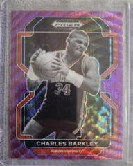 Charles Barkley [Purple Wave] Basketball Cards 2022 Panini Prizm Draft Picks Prices