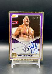 Brock Lesnar [Purple] #A-BI Wrestling Cards 2020 Topps WWE Transcendent Autographs Prices