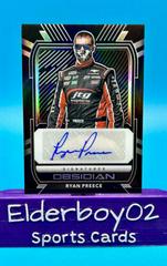 Ryan Preece #OS-RP Racing Cards 2021 Panini Chronicles NASCAR Obsidian Signatures Prices