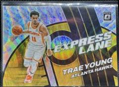 Trae Young [Gold Wave] Basketball Cards 2021 Panini Donruss Optic Express Lane Prices