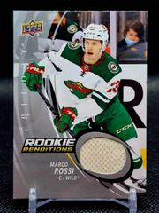 Marco Rossi [Jersey] #RR-2 Hockey Cards 2022 Upper Deck Trilogy Rookie Renditions Prices