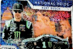 Kurt Busch [White Sparkle] #NP-12 Racing Cards 2019 Panini Prizm Nascar National Pride Prices