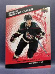 Nathan Smith [Red] Hockey Cards 2022 Upper Deck Rookie Class Prices