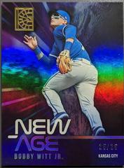 Bobby Witt Jr. [Gold] #NA-4 Baseball Cards 2022 Panini Capstone New Age Prices