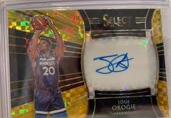 Josh Okogie [Gold] #JOK Basketball Cards 2018 Panini Select Rookie Signatures Prices