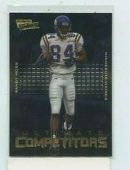 Randy Moss Football Cards 2000 Upper Deck Ultimate Victory Competitors Prices
