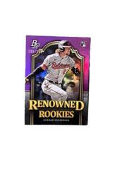 Gunnar Henderson [Purple] Baseball Cards 2023 Bowman Platinum Renowned Rookies Prices
