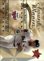 Kirby Puckett Baseball Cards 2002 Leaf Rookies & Stars Prices
