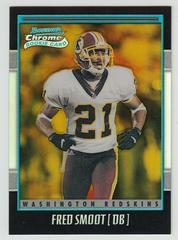 Fred Smoot [Gold Refractor] Football Cards 2001 Bowman Chrome Prices