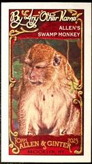 Allen's Swamp Monkey Baseball Cards 2023 Topps Allen & Ginter By Any Other Name Mini Prices