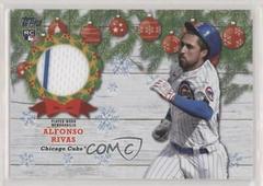 Alfonso Rivas [Blue Metallic] Baseball Cards 2022 Topps Holiday Relics Prices