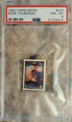 Eddie Taubensee #427 Baseball Cards 1992 Topps Micro Prices