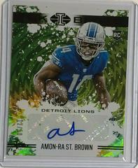 Amon Ra St. Brown Football Cards 2021 Panini Illusions Ink Blots Autographs Prices