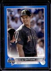 Shohei Ohtani [Blue] Baseball Cards 2022 Topps Update All Star Game Prices