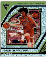 Jalen Williams [Silver Mojo] #224 Basketball Cards 2022 Panini Flux Prices
