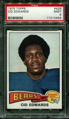 Cid Edwards #429 Football Cards 1975 Topps Prices