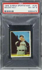 Goldie Holt #163 Baseball Cards 1949 Eureka Sportstamps Prices