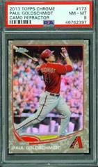 Paul Goldschmidt [Camo Refractor] #173 Baseball Cards 2013 Topps Chrome Prices
