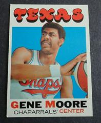 Gene Moore Basketball Cards 1971 Topps Prices