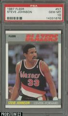 Steve Johnson Basketball Cards 1987 Fleer Prices