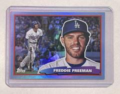 Freddie Freeman [Sky Blue] #88BF-8 Baseball Cards 2022 Topps Archives 1988 Big Foil Prices