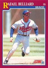 Rafael Belliard #76T Baseball Cards 1991 Score Traded Prices