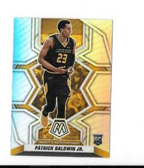 Patrick Baldwin Jr. [Silver] #19 Basketball Cards 2022 Panini Chronicles Draft Picks Mosaic Prices